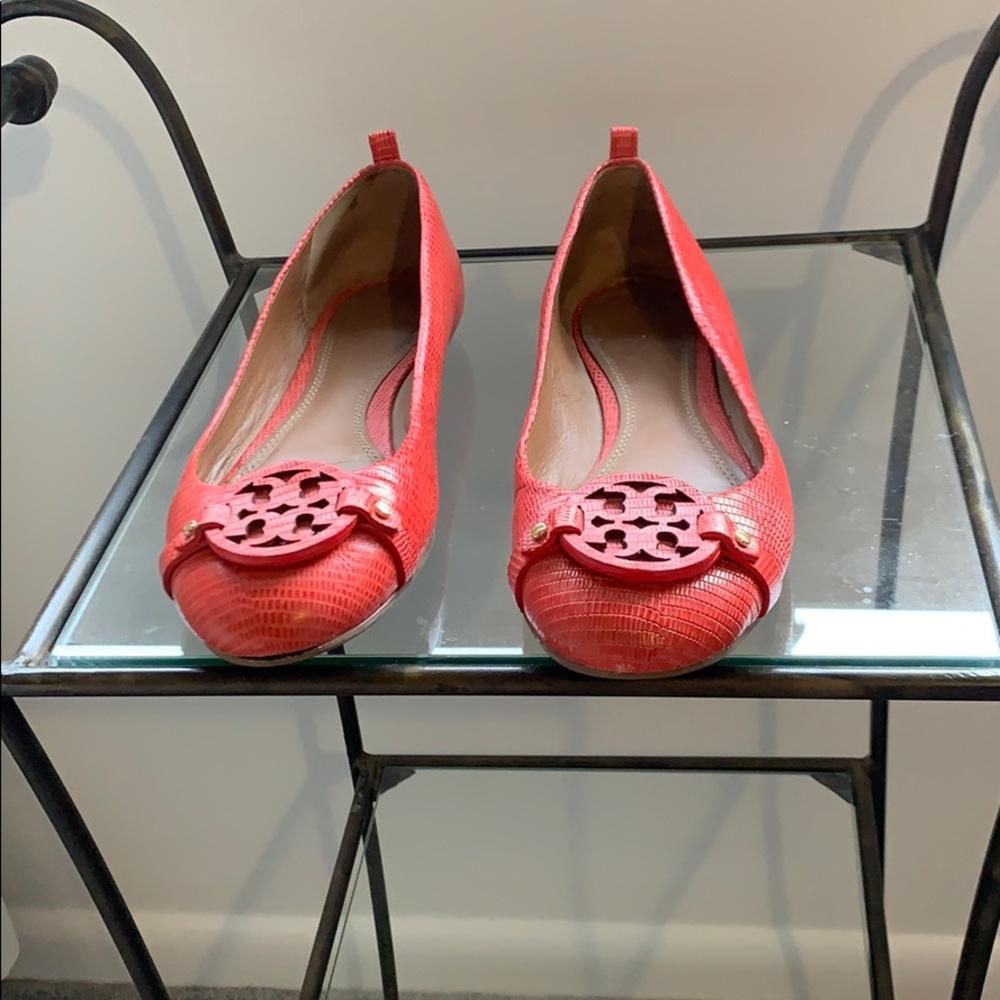 Tory Burch red flats - size 10